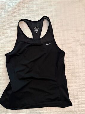Nike Black Dri-FIT Racerback Workout Tank